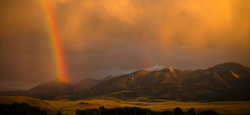 Bozeman Montana Rainbow