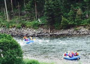 White Water Rafting on the Gallatin River