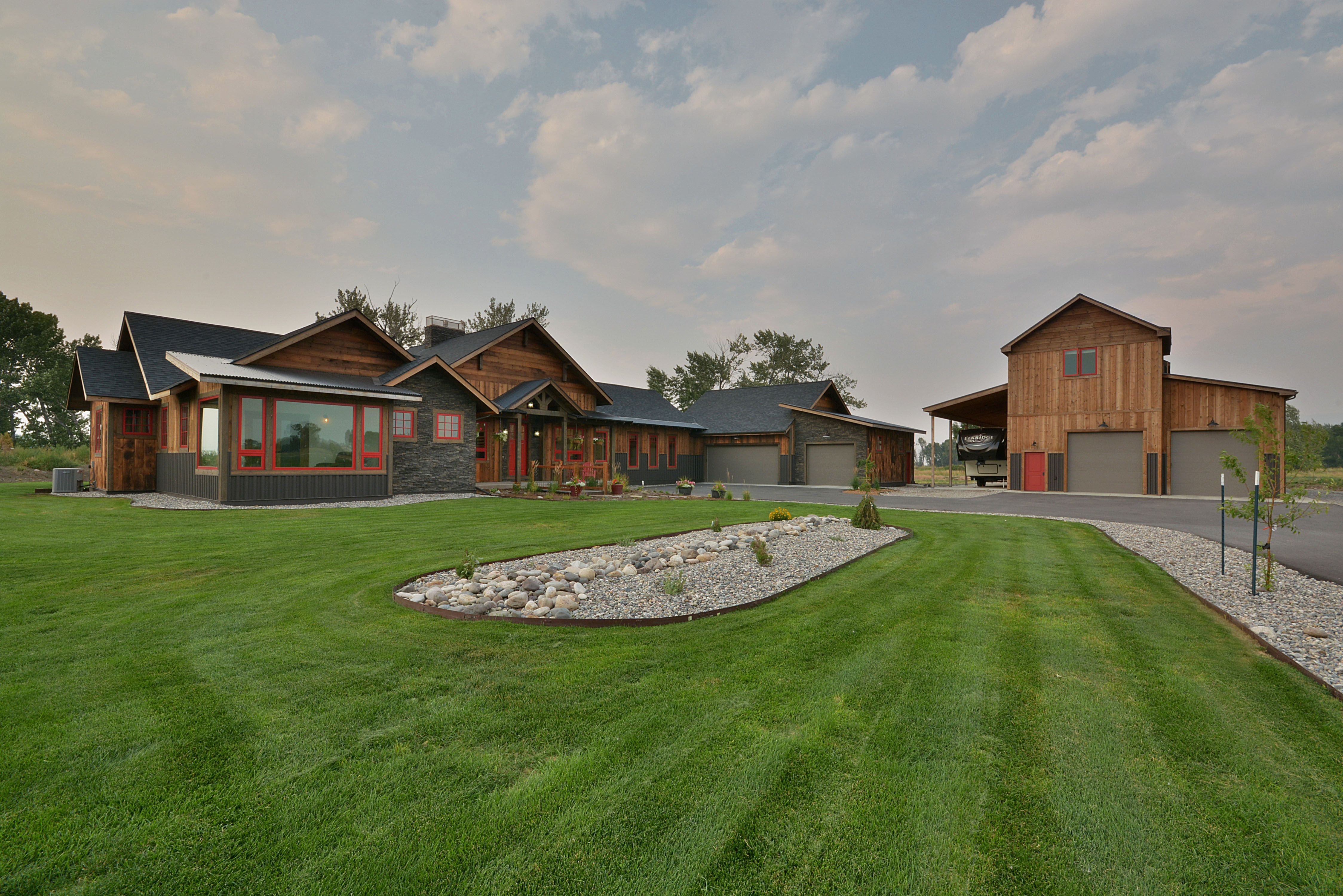Quintessential Montana Rustic Home Bozeman Montana Real Estate